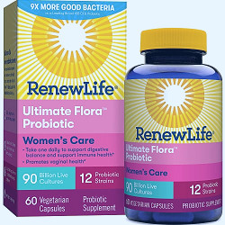 Renew Life Ultimate Flora Probiotic Women's Care Vegetarian Capsules, 60 ct  - Fred Meyer